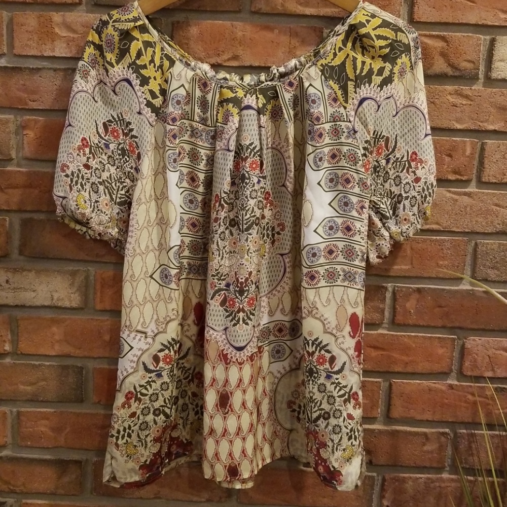 Breatiful Unique Sundance Silk Top